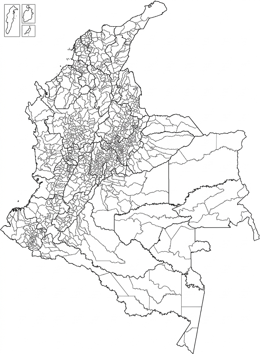 Mapa de Colombia