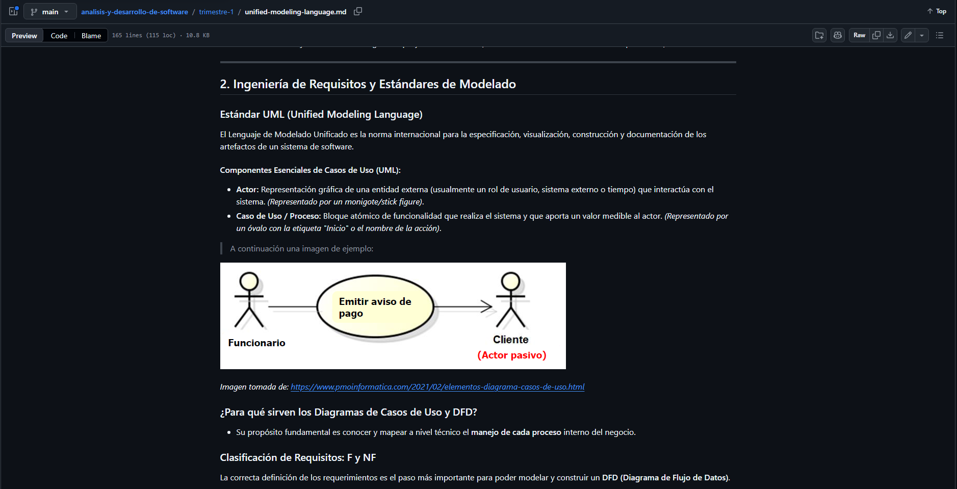 UML diagrams and system logic documentation